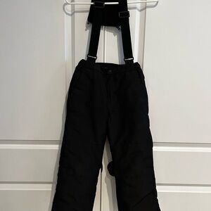 The Children's Place Black Snow Bib Overalls